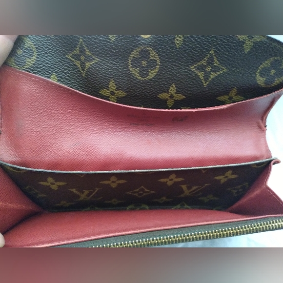 Authentic LOUIS VUITTON Portofeuil Emily Folded Purse Monogram PVC Canvas - Picture 7 of 15